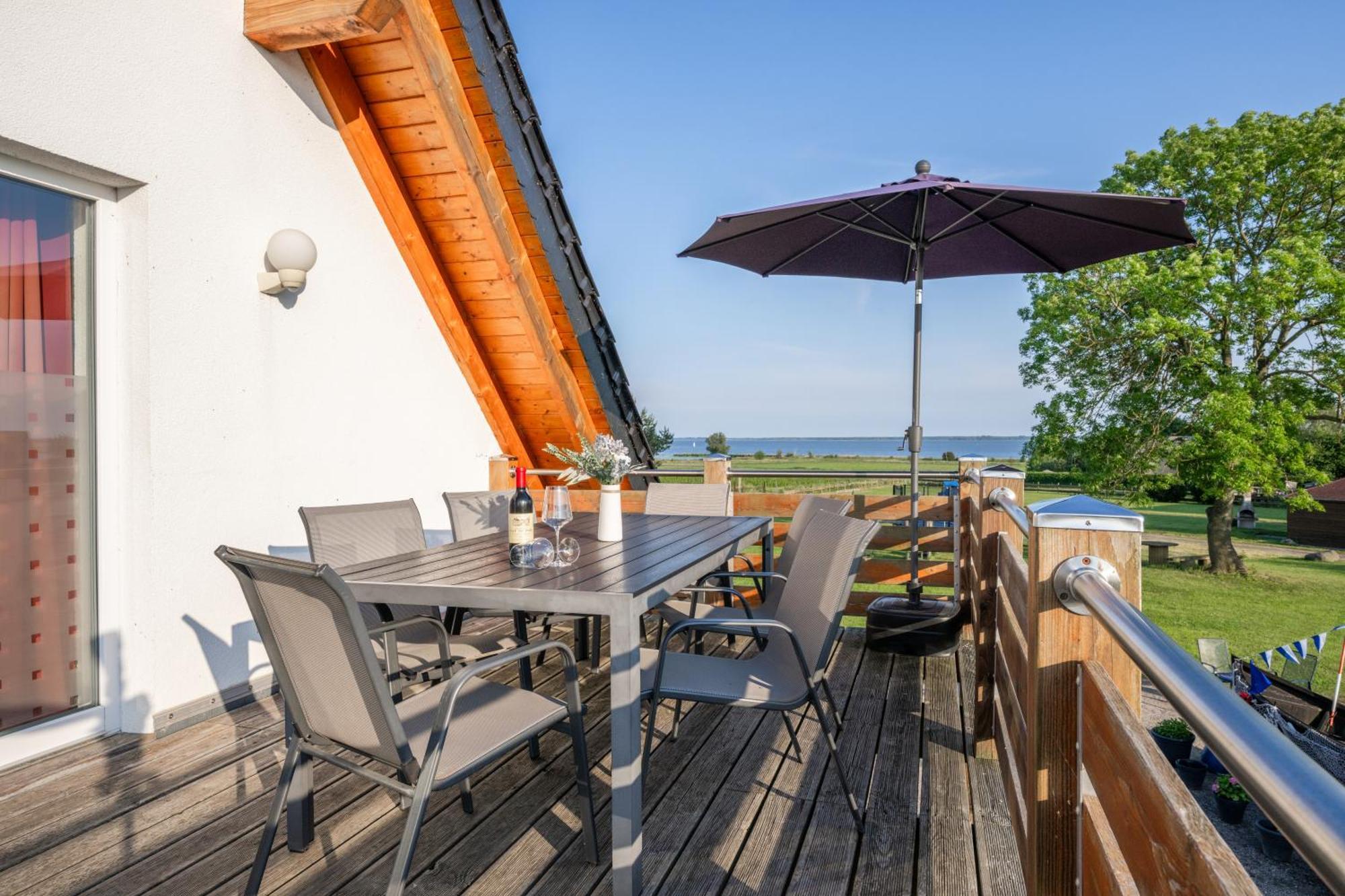 Reusenhof Am Haff Lägenhet Usedom Town Exteriör bild